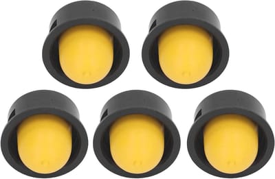 Primer Lamp Set - Brandstofpompjes - Motoronderhoud - Duurzaam ABS Materiaal - 5 Stuks - Zwart