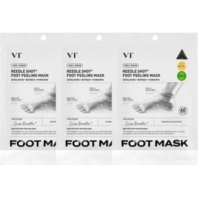 Vt Cosmetics [3 stuks] Vt Riddleshot Voet Peeling Masker NONE