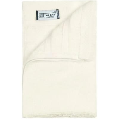 The One Towelling Bamboe Gastendoek - 30 x 50 cm - Kleine handdoek - Bamboe/Katoen - Hypoallergeen - Ivoor Crème