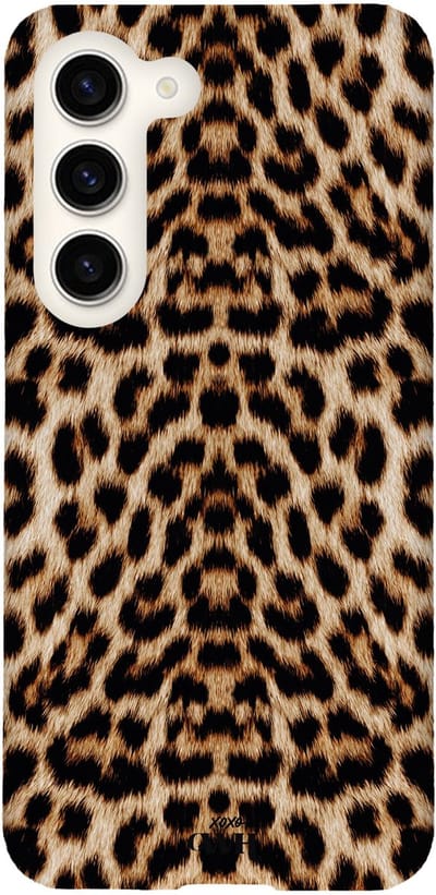 xoxo Wildhearts Wild Thing - Single Layer hoesje geschikt voor Samsung Galaxy S23 - Siliconen hoesje met print - Backcover hardcase - Hard cover - Luipaard print - Tijger print - Dierenprint - Tijgerprint