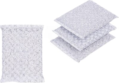 Benson Slijtvaste schuurspons set - grijs - 4 stuks