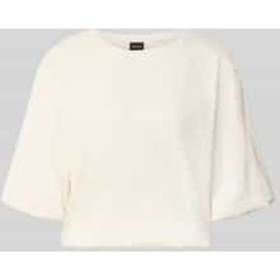 Regular fit t-shirt met korte raglanmouwen model 'C_Elou'