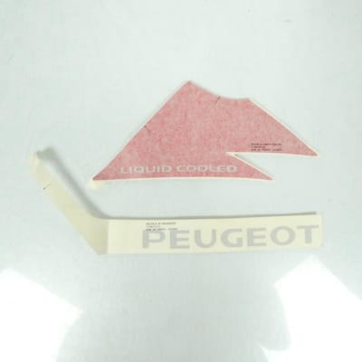 Jeu de décors flanc gauche pour moto Peugeot 50 XR6 Rouge 756942 Neuf