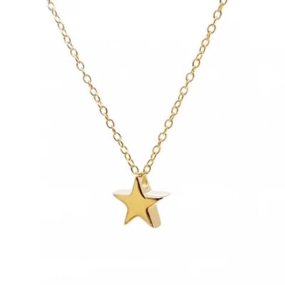 Lumici® | Ster Ketting - Pentagram - Ster - Jij Bent Een Ster - Sterretje - Geslaagd - Cadeau Voor Vrouwen - Moederdag Cadeau - Valentijn - Liefde - Verrassing - Goud & Zilver