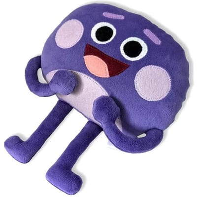 Nieuw op voorraad Grumble Bumble Nums Pluche Pop Schattig Anime Periferie Speelgoed Verjaardag Kerstcadeau in stock ivoor
