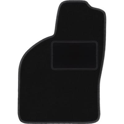 Chauffeursmat zwart voor: Saab 9-3 I Aero, liftback, sedan (1998-2002)