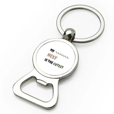 Akyol - my neef is the cutest flesopener - Neef - schattige neef - verjaardagscadeau - verjaardag - cadeau - cadeautje voor neef - neef artikelen - kado - geschenk - gift - 9 bij 3 cm