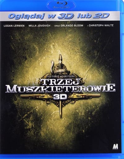 The Three Musketeers [Blu-Ray 3D]+[Blu-Ray]