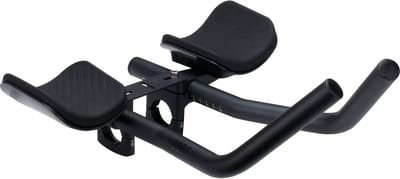 BBB Cycling AeroPro Ergo-Bend Opzetstuur Racefiets - Verstelbaar Ligstuur met Armsteun - Tijdritstuur - Triathlon Stuur - Compatibel met 31.8mm Fietsstuur - BHB-70EB
