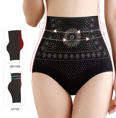 Corrigerend Ondergoed Voor Dames | Heupliftende Bodyshaper I Tailletrimmers I Corrigerend Slipje | Correctie Buik Ondergoed | Maat M I Zwart