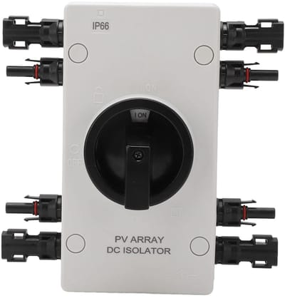 Solar Disconnect Switch - Slimme PV Isolator - Veiligheid en Betrouwbaarheid - IP66 Waterdicht - DC 1000V 32A - Ideaal voor Zonne-energie