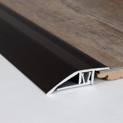 Compensatieprofiel Aluminium - Vloerprofiel Overgangsprofiel - Vloeren Afwerken - Geboord Kliksysteem - 41 mm x 2700 mm - Roestvrij Staal