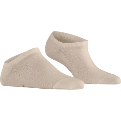 Burlington Merseyside koelend fris voetklimaat lyocell Korte sokken dames beige - maat 36-41