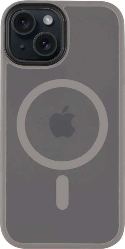 Tactical iPhone 15 MagForce Hyperstealth Cover – Hoesje – Light Grey