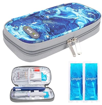 Insuline-etui met ijszak - Koeltas voor insulinepen en medische accessoires voor diabetici