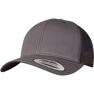 Flexfit - Retro Trucker darkgrey one size Trucker pet - Grijs