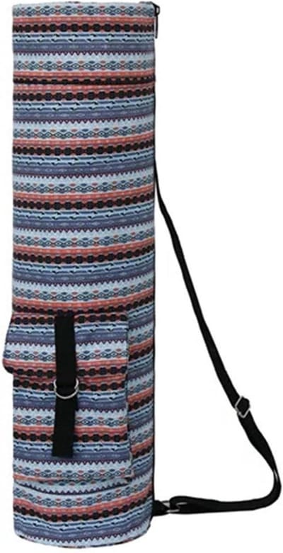 Draagtas Yogamat - Sporttas Gymtas - Sporten Reizen - Verstelbare Matriem - 68x18cm - Bohemian