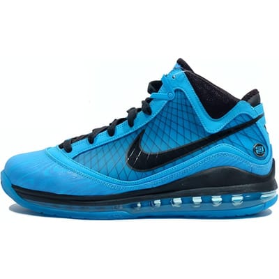 Nike LeBron 7 All Star Chlorine Blue 2010 375664-401 42 black