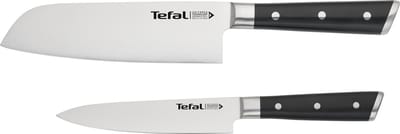 Tefal Ice Force Messenset - 2-delig - Santokumes 16,5 cm - Pettymes 13 cm - RVS - Duurzaam