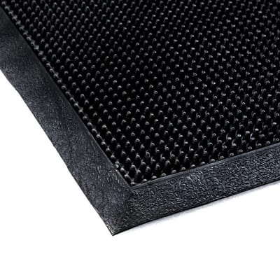 Toppin 60x100 cm - Schraap deurmat met rubber pinnetjes