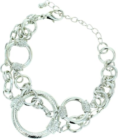 Behave - Zilverkleurige armband - Statement ringen - Party chic