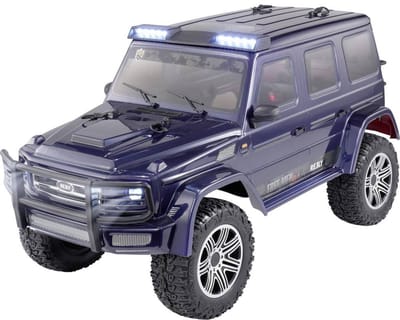 Reely FREE MEN 2.1 1:10 Brushed RC auto Elektro Crawler 4WD 100% RTR 2,4 GHz Incl. accu, oplader en batterijen voor de zender