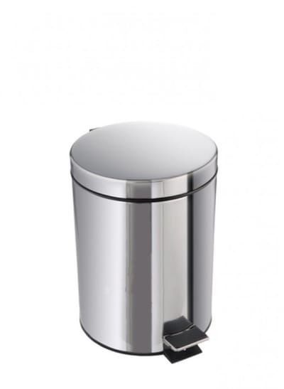Pedaalemmer - RVS - 3 Liter - Chroom - 24 x 23 x 17 - Badkamer - Toilet - Prullenbak