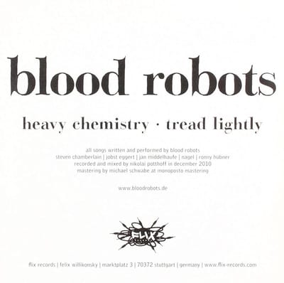 Blood Robots - Heavy Chemistry (7" Single)