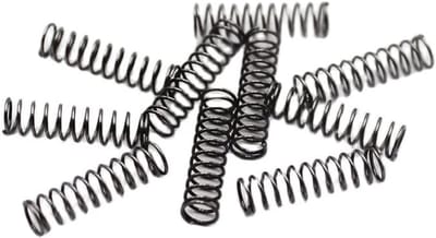 Drukveren Set - Kleine Spiraalveren - Apparaten Reparatie - Verenstaal Materiaal - 0.3mm Draad