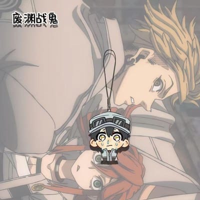 Anime GACHIAKUTA Mobiele Telefoon Lanyard Rudo Enjin Zanka Riyo Jabber Acryl Sleutelhanger Hanger Kettingen voor Accessoires Tas Fans Cadeau