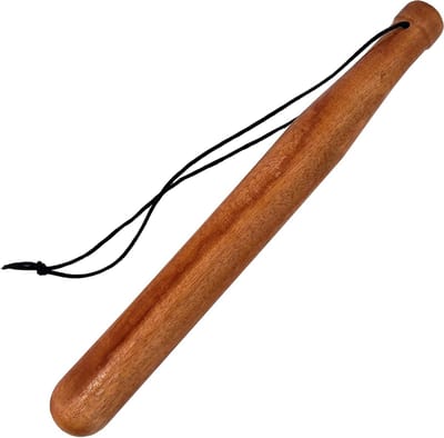 Houten Visklap - Vangstverwerker - Zee Visgerei - Gelakt Hout - 10 cm - Bruin