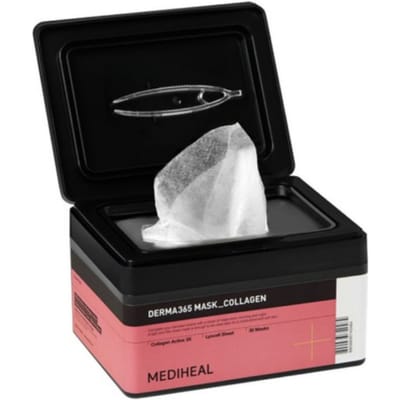 MEDIHEAL Derma 365 Collageen Verstevigend & Hydraterend Dagelijks Sheet Mask 30 stuks