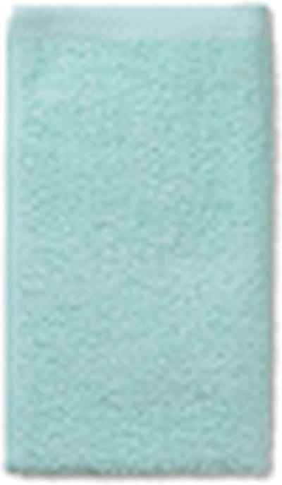 Kela Badkamer - Ladessa Gastendoek Polar Blue 30x50 cm Set van 3 stuks - Kunststof - Blauw