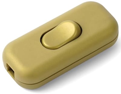 Inline schakelaar 250V 6A - Tussenschakelaar voor Lampen en Kleine Apparaten