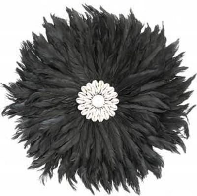 Walldeco feathers 35cm black