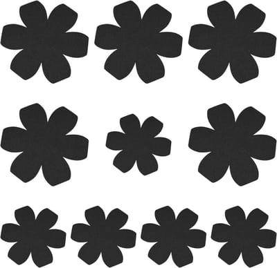 Set van 10 Panbeschermers voor Stapelen, 2 Maten Vilt, Dikkere en Grotere Pannenbeschermers, Antislip Thermische Isolatie voor het Beschermen en Organiseren van Koken en Keukenaccessoires