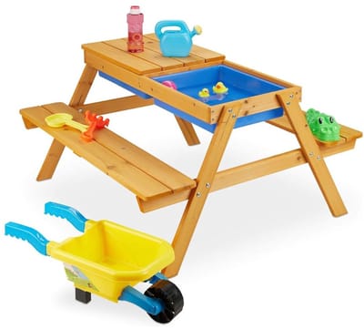 Thuys – Picknicktafel Kinderen – Tuinset Kinderen – Inclusief Speelgoed