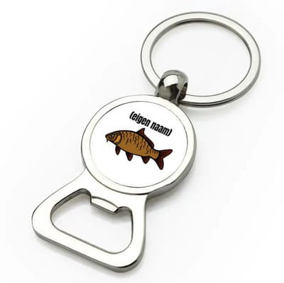 Akyol - vis met eigen naam flesopener - Vis - vissen liefhebbers - iemand die houdt van vissen - verjaardag - cadeau - kado - 9 bij 3 cm