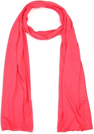 Bijoutheek Sjaal (Fashion) Dun FF (35 x 200cm) Rood