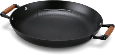 Beka Paella pan met 2 zijgrepen Mandala Gietijzer ø 36 cm - keramische anti-aanbaklaag - geschikt voor alle warmtebronnen