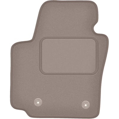 Beige bestuurdersmat voor: Seat Altea minivan (2004-08.2008)