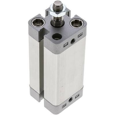 ISO 21287 Compacte Dubbelwerkende Cilinder 20-50mm - Magnetisch - Mannelijke Stang