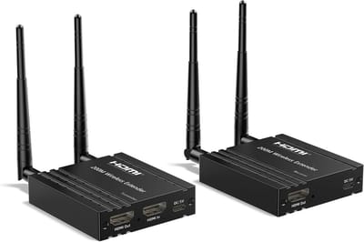 Draadloze HDMI Zender - Video Audio Extender - Lang Afstand Streamen - Tot 200 Meter Bereik - 1080p Full HD
