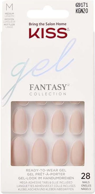 Kiss Gel Fantasy Nails - Kunstnagels - 28 stuks - Nepnagels - Wait N See