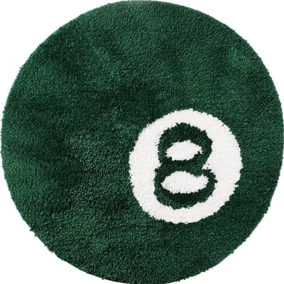 Non-slip badmat van ultra zacht microvezel, waterabsorberend, 60 x 60 cm, perfect voor badkamer en interieurdecoratie, donker groen