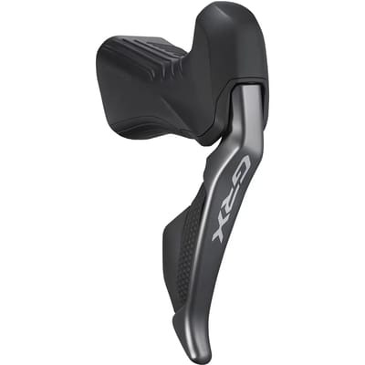 Derailleur/rembediening voor racestuur, hydraulische schijfrembediening met dubbele hendel Shimano GRX ST-RX815-R
