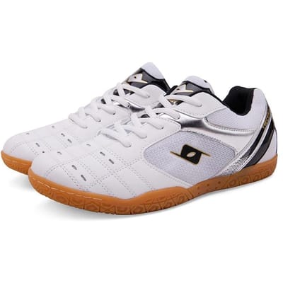 Heren Zapatillas Professionele Tafeltennisschoenen voor Heren en Dames Badminton Competitie Tennis Trainingssneakers Sportschoenen 41 white