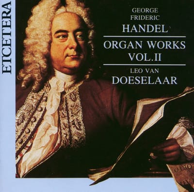 Leo Van Doeselaar - Händel: Organ Works Vol 2 (CD)