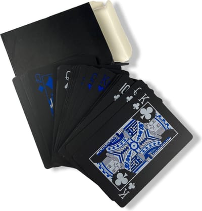 Speelkaarten Waterdicht – Special Edition Pokerkaarten Blauw/Zwart