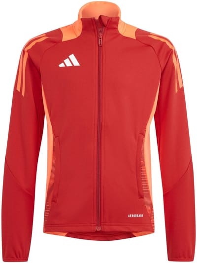 adidas Sweater Kinderen Tiro 24 Competition Training Rood-Oranje - Maat 140cm